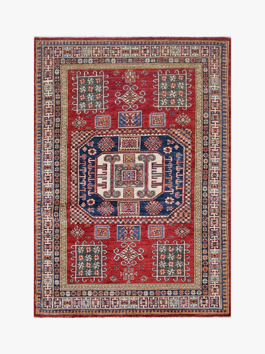 Supreme Kazak Red Rug 2.09m x 1.45m