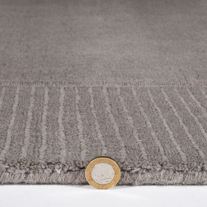Esme Wool Grey Rug - Esselle Home