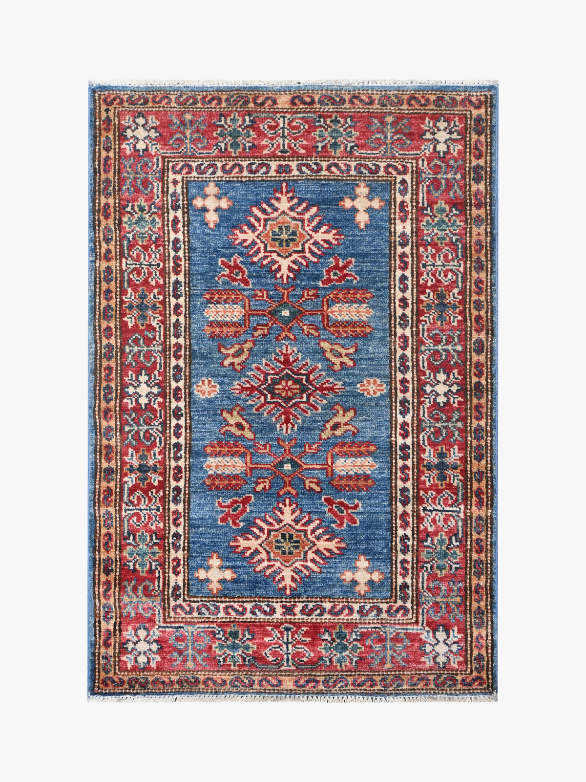 Supreme Kazak Blue Rug 0.92m x 0.63m