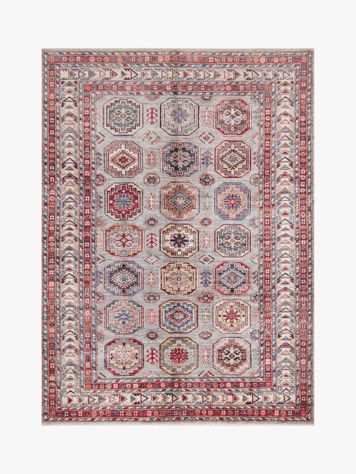 Supreme Kazak Grey Rug 2.40m x 1.70m