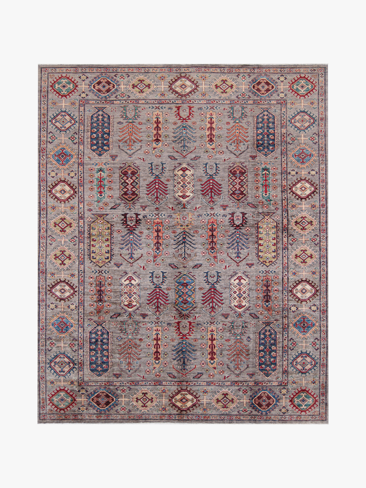 Supreme Kazak Grey Rug 3.10m x 2.54m
