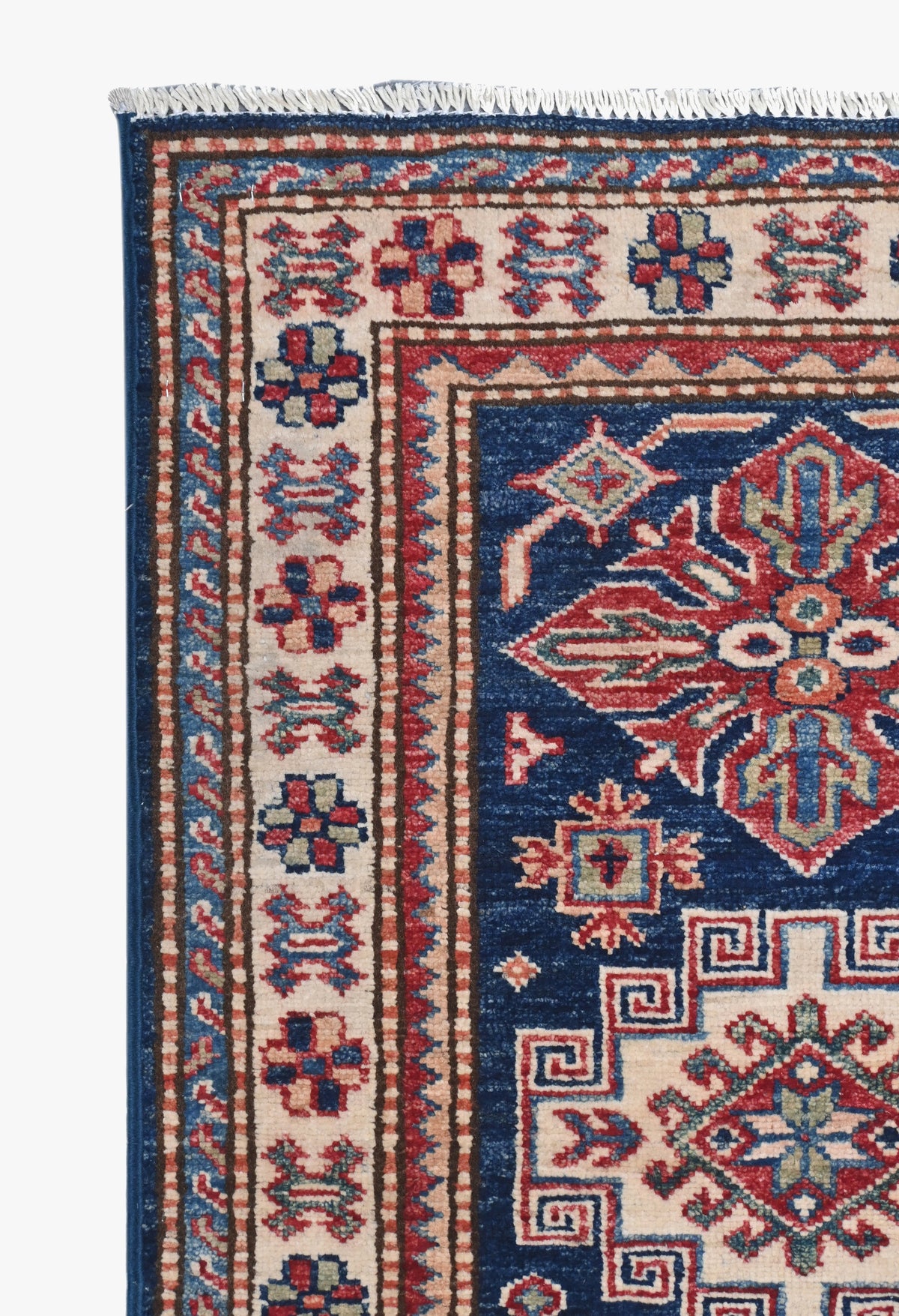 Supreme Kazak Blue Rug 0.92m x 0.59m