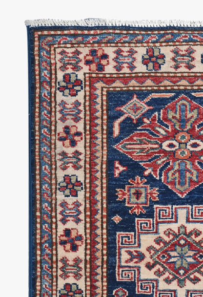 Supreme Kazak Blue Rug 0.92m x 0.59m