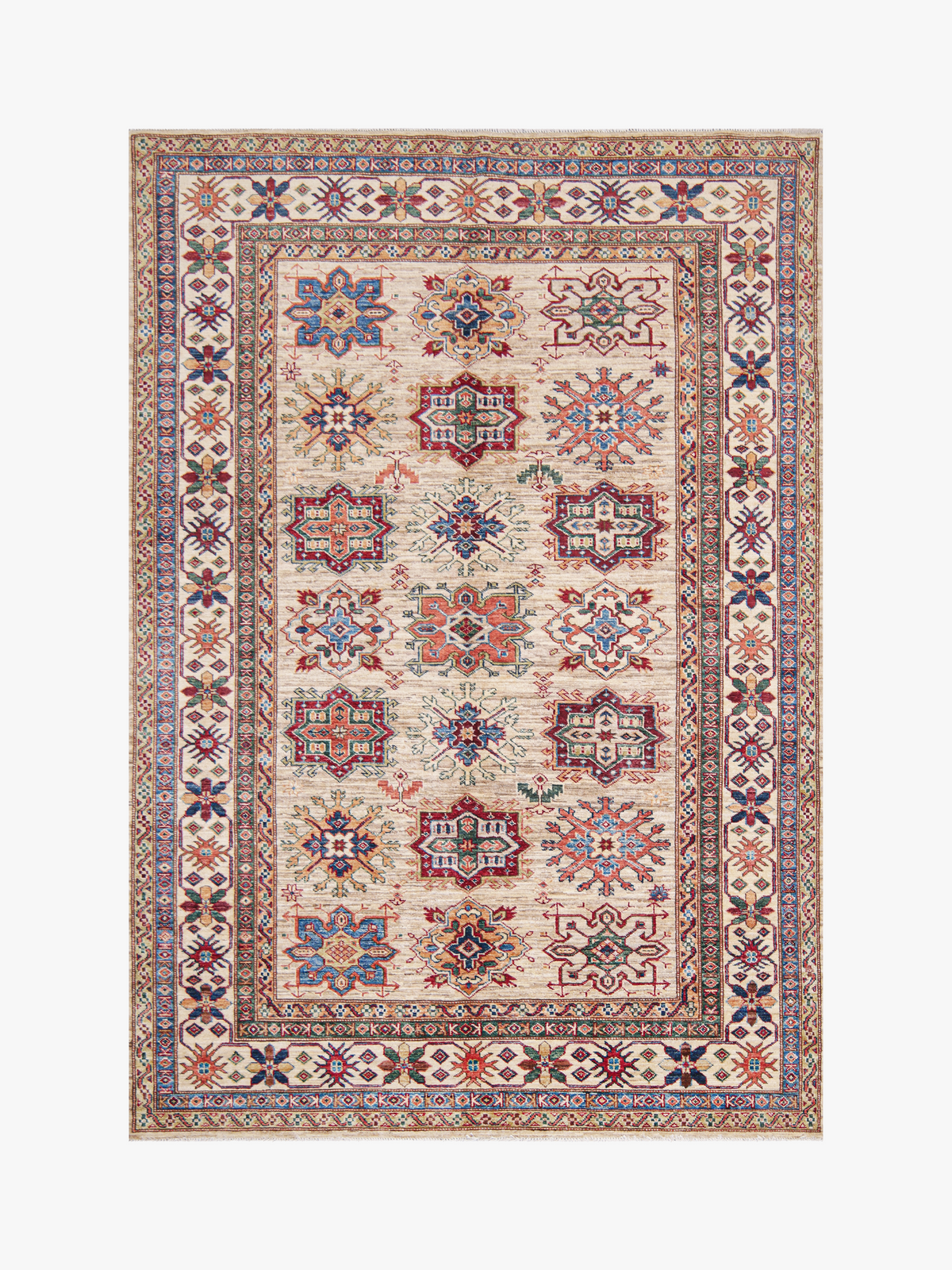 Supreme Kazak Natural Rug 2.48m x 1.69m