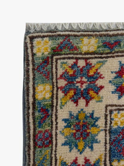 Kazak Grey Rug 1.79m x 0.61m