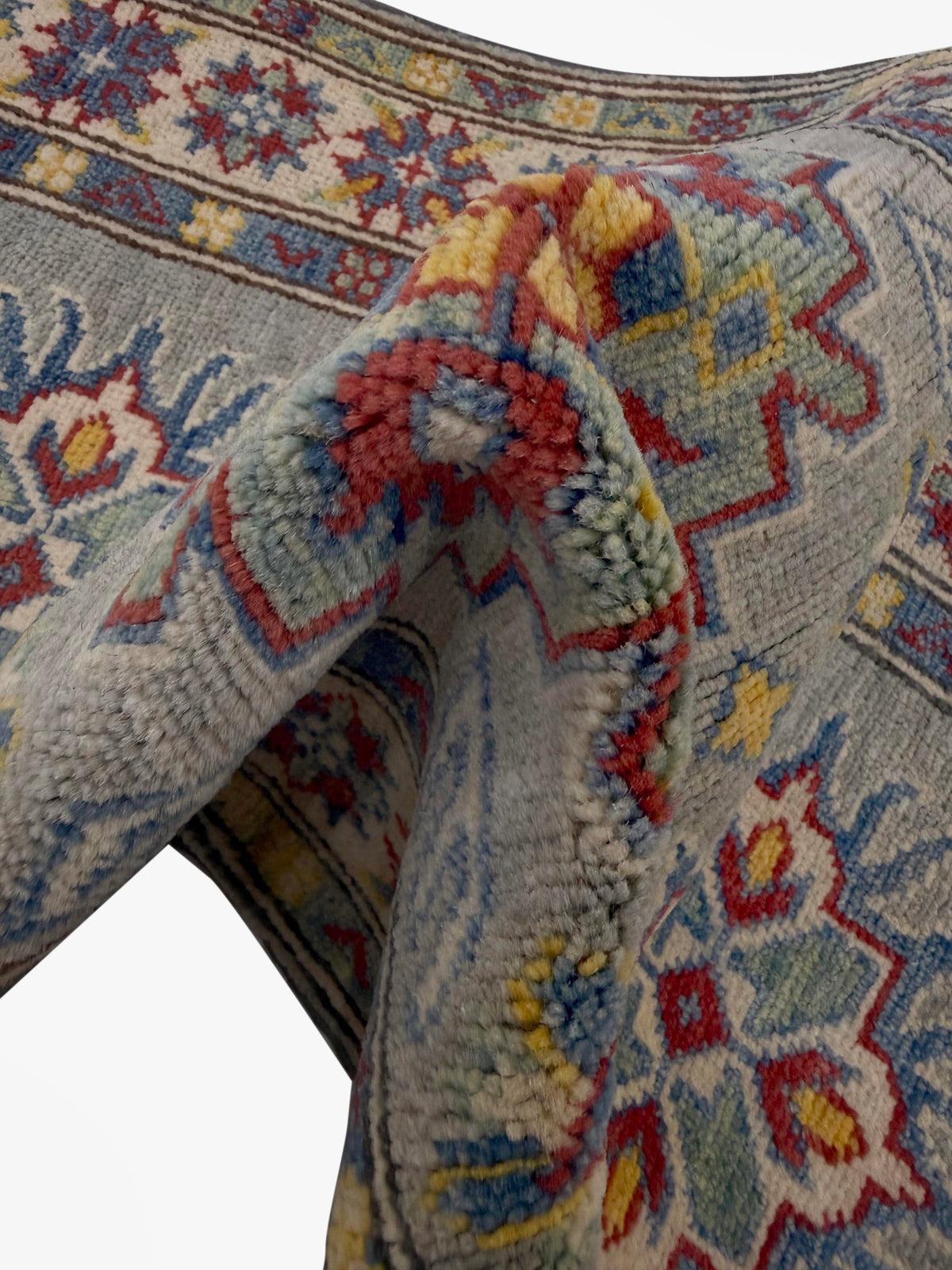 Kazak Grey Rug 1.79m x 0.61m