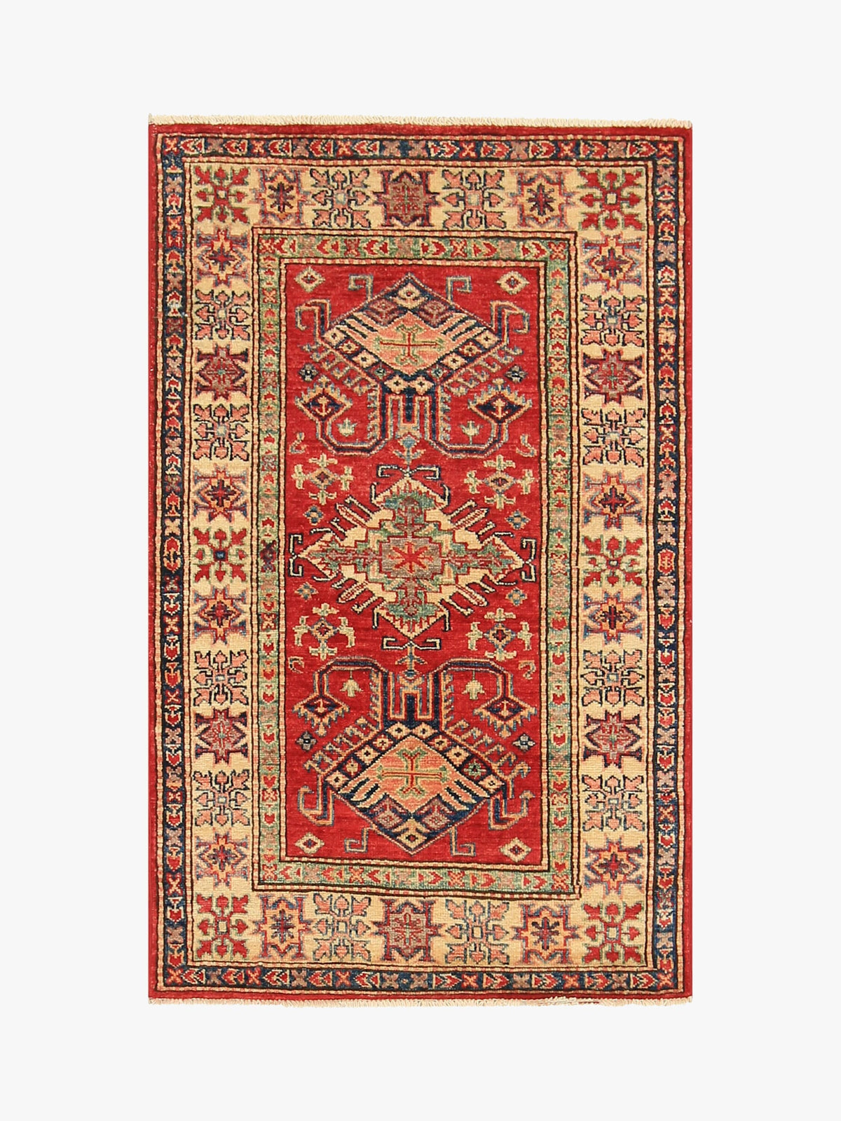 Supreme Kazak Red Rug 1.23m x 0.79m