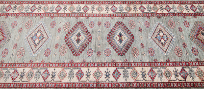Supreme Kazak Green Rug 2.48m x 0.80m