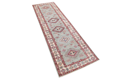 Supreme Kazak Green Rug 2.48m x 0.80m