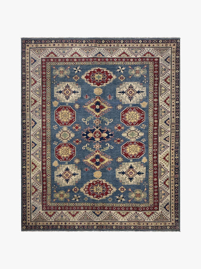 Kazak Blue Rug 2.19m x 1.76m