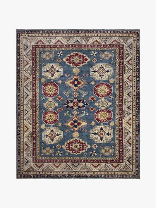 Kazak Blue Rug 2.19m x 1.76m