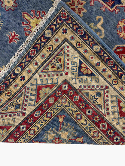 Kazak Blue Rug 2.19m x 1.76m
