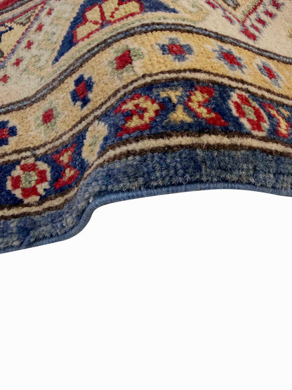 Kazak Blue Rug 2.19m x 1.76m