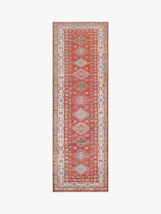 Supreme Kazak Red Rug 2.52m x 0.79m