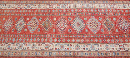 Supreme Kazak Red Rug 2.52m x 0.79m