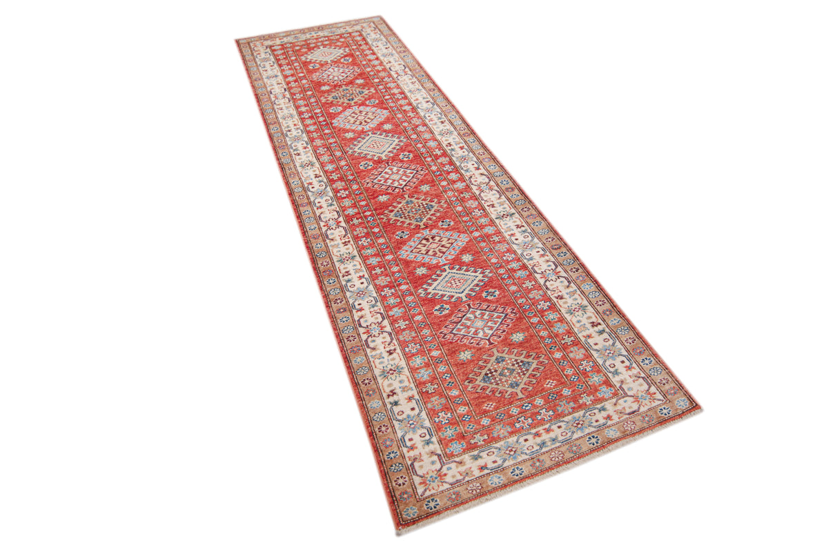 Supreme Kazak Red Rug 2.52m x 0.79m