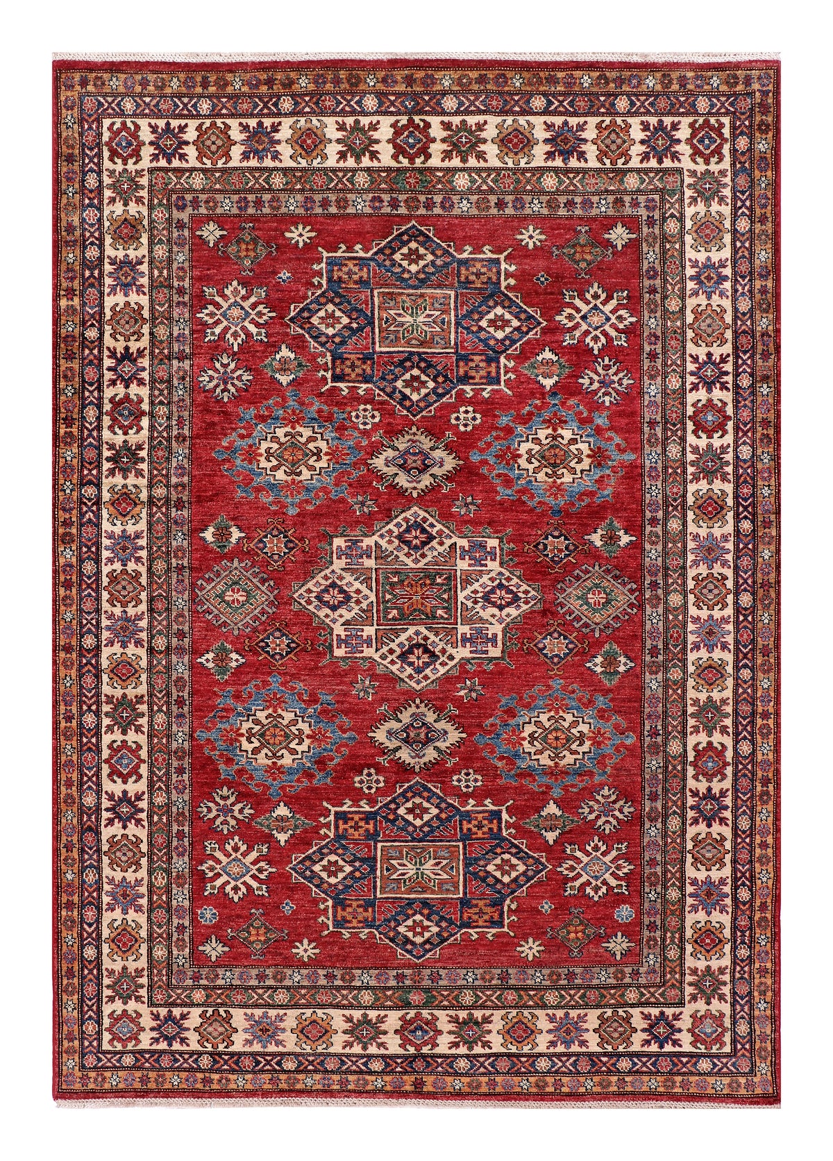 Supreme Kazak Red Rug 2.42m x 1.67m
