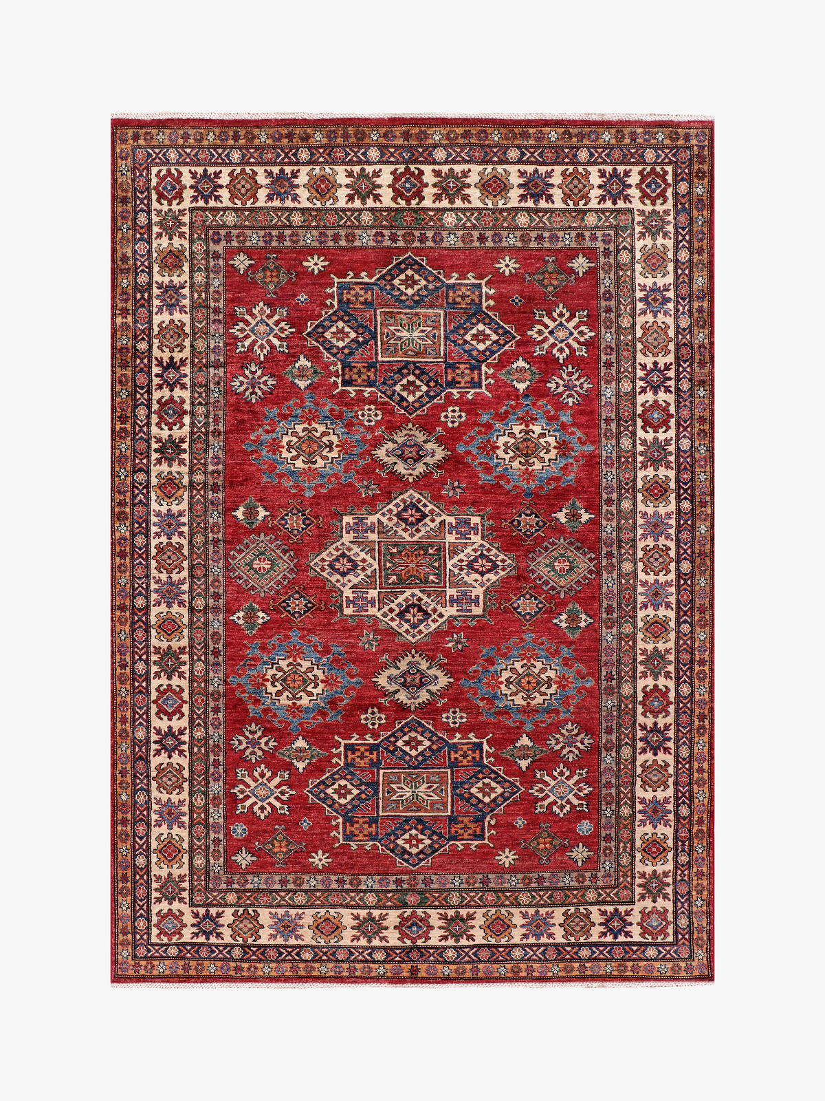 Supreme Kazak Red Rug 2.42m x 1.67m