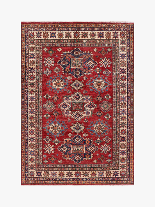 Supreme Kazak Red Rug 2.42m x 1.67m
