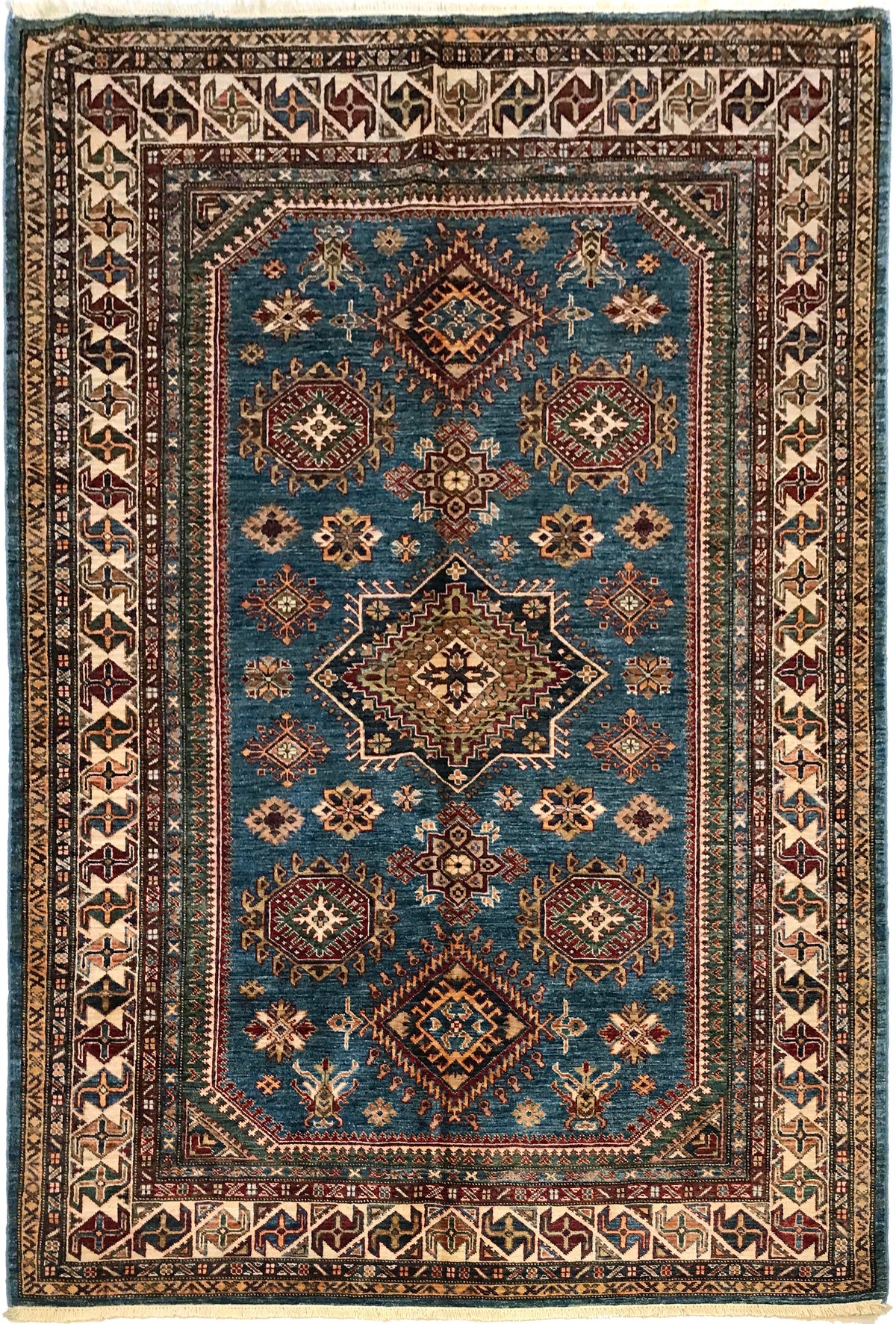 Supreme Kazak Blue Rug 2.44m x 1.70m