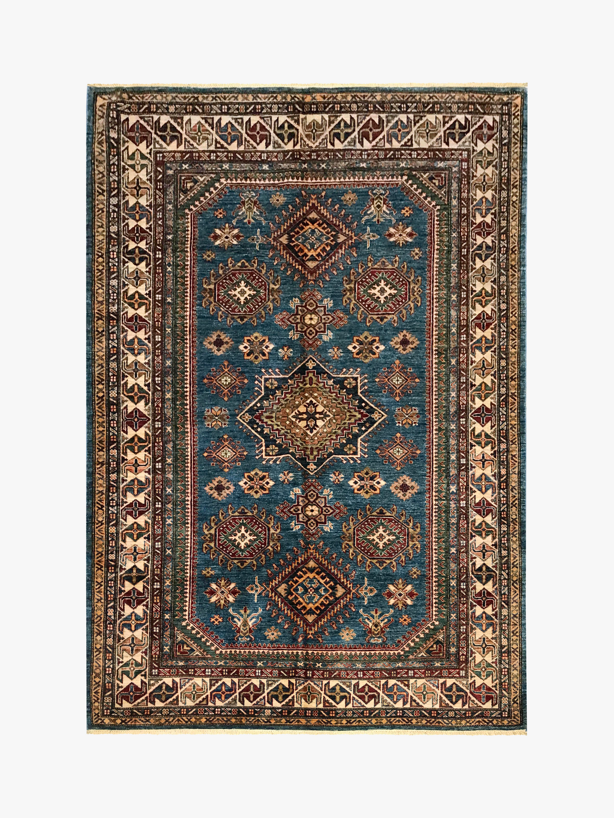 Supreme Kazak Blue Rug 2.44m x 1.70m