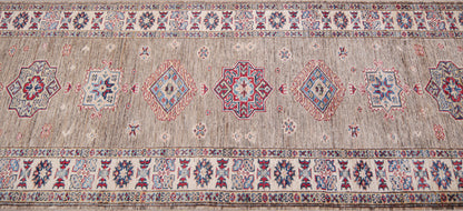Supreme Kazak Natural Rug 2.46m x 0.82m