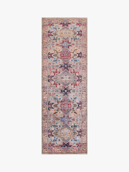 Supreme Kazak Natural Rug 2.42m x 0.80m
