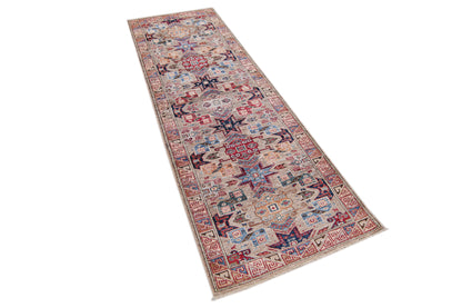 Supreme Kazak Natural Rug 2.42m x 0.80m