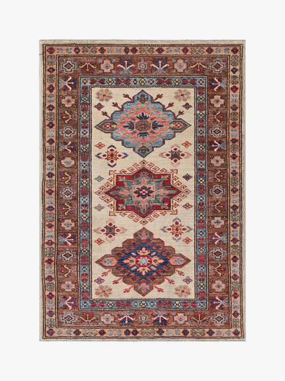 Supreme Kazak Ivory Rug 1.16m x 0.78m