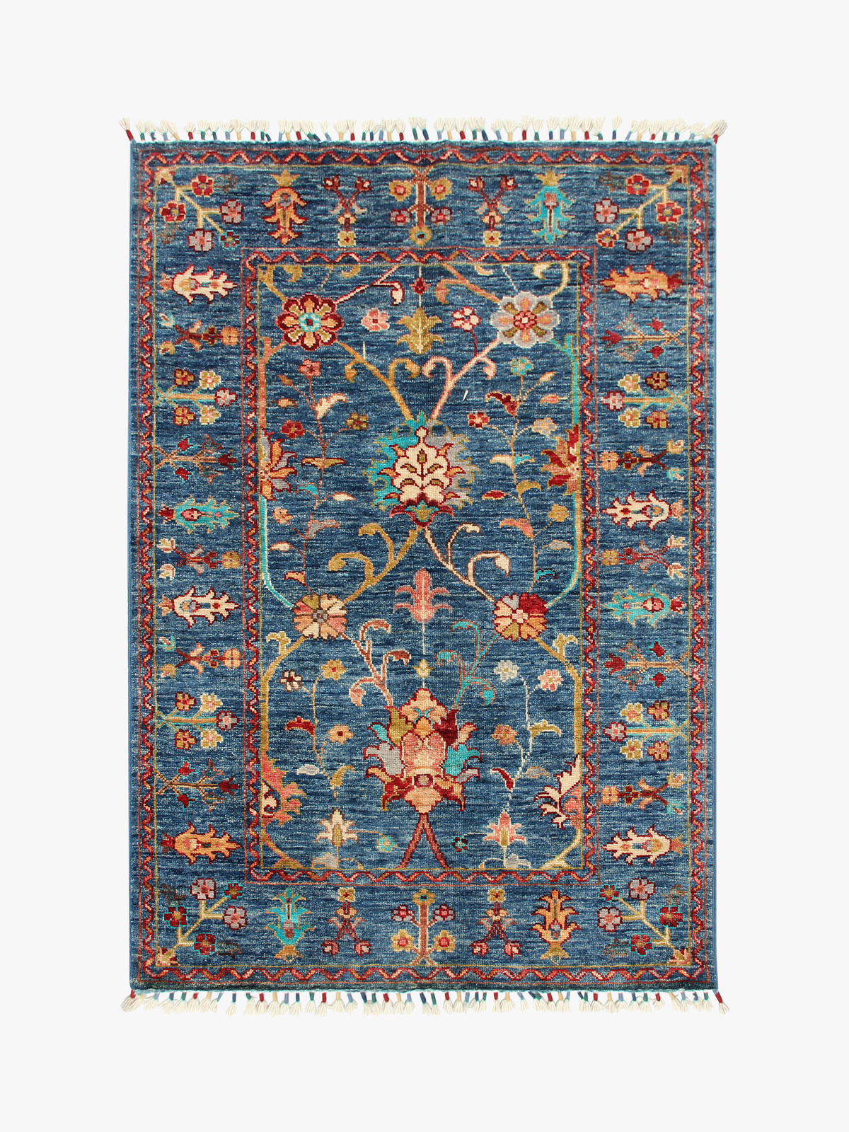 Sultani Blue Rug 1.27m x 0.84m