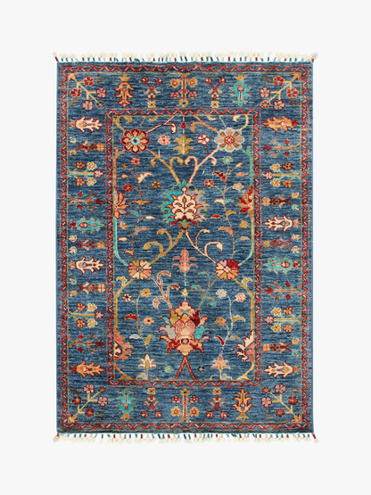 Sultani Blue Rug 1.27m x 0.84m