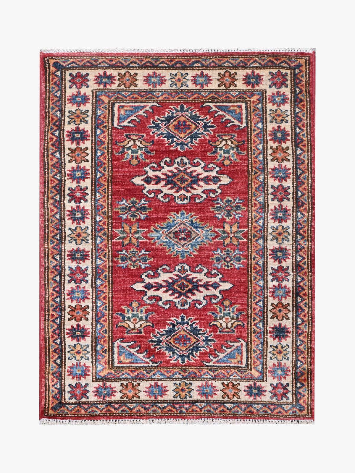 Supreme Kazak Red Rug 0.84m x 0.62m