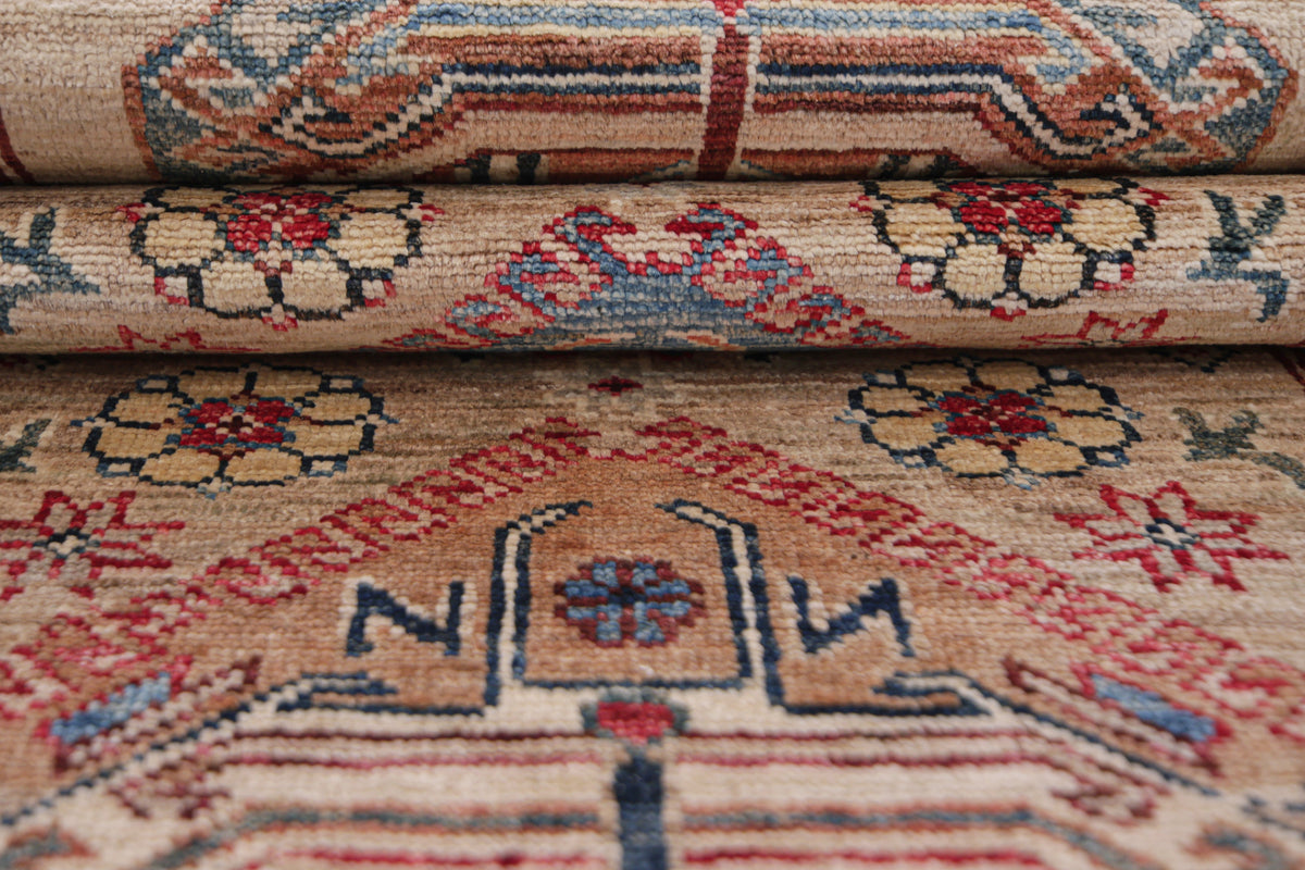 Supreme Kazak Natural Rug 2.49m x 0.77m