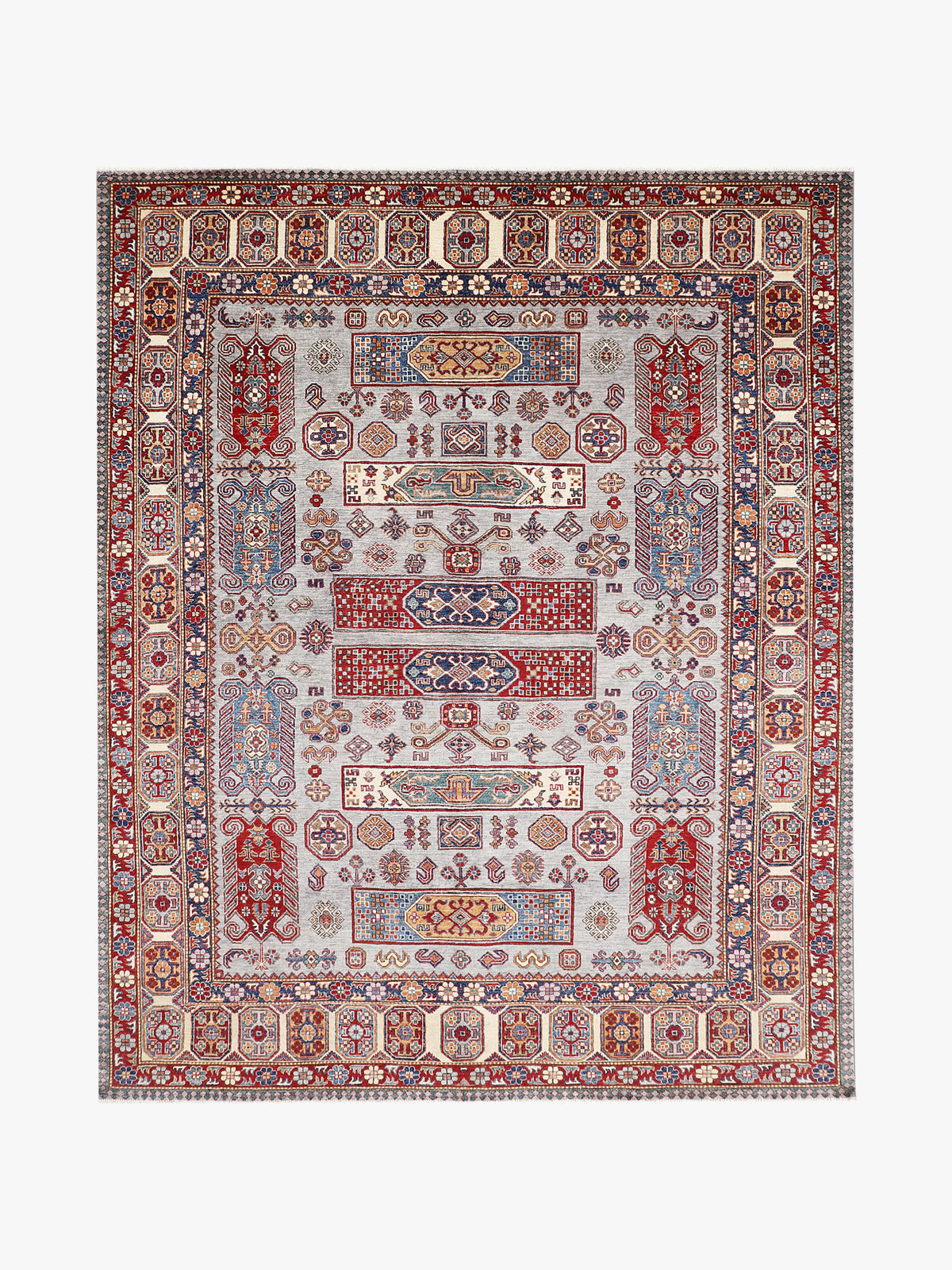 Supreme Kazak Grey Rug 2.96m x 2.45m