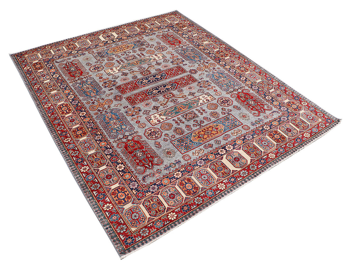 Supreme Kazak Grey Rug 2.96m x 2.45m