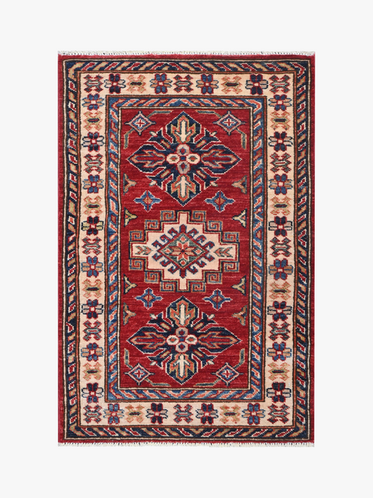 Supreme Kazak Red Rug 0.92m x 0.59m