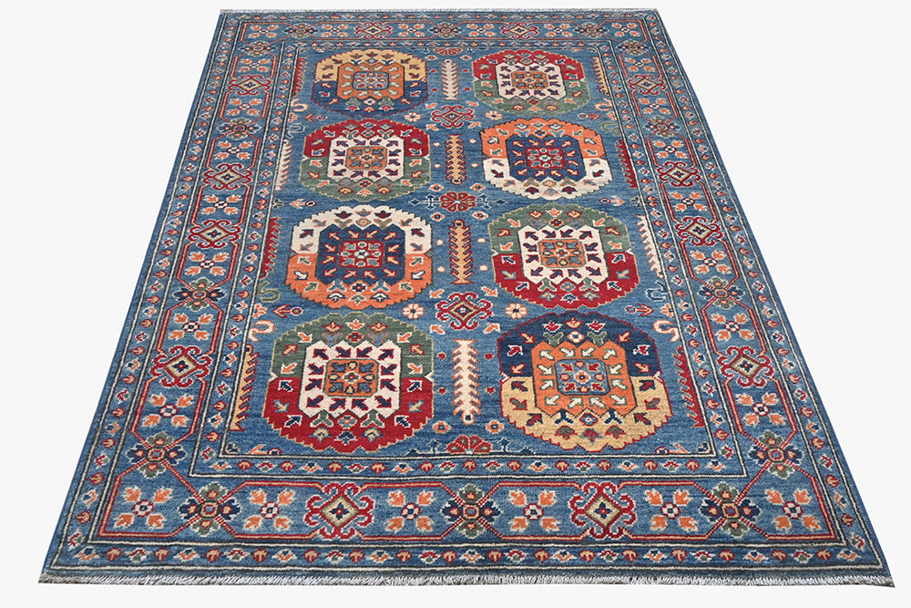Kazak Blue Rug 1.86m x 1.25m