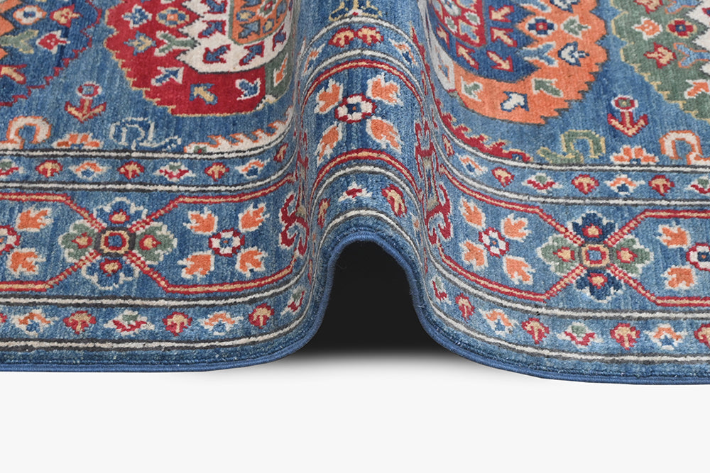 Kazak Blue Rug 1.86m x 1.25m