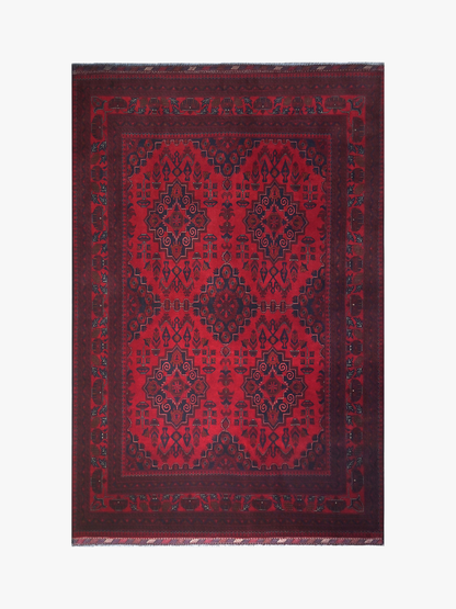 Khal Mohamadi Red Rug 1.99m x 2.94m