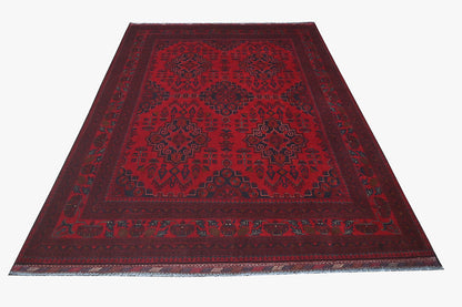 Khal Mohamadi Red Rug 1.99m x 2.94m