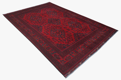 Khal Mohamadi Red Rug 1.99m x 2.94m