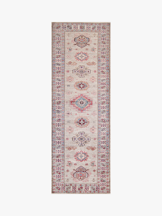 Supreme Kazak Grey Rug 2.56m x 0.86m