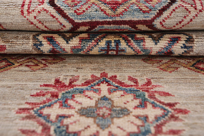 Supreme Kazak Grey Rug 2.56m x 0.86m