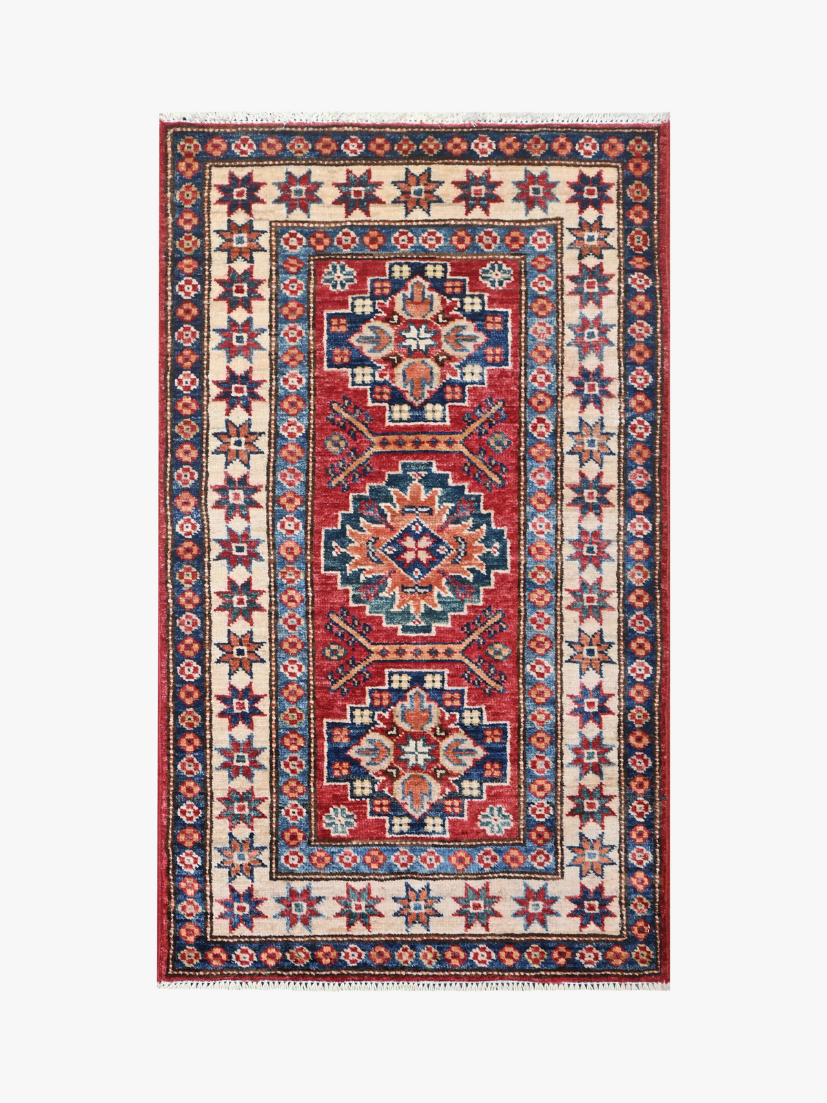 Supreme Kazak Red Rug 0.97m x 0.59m
