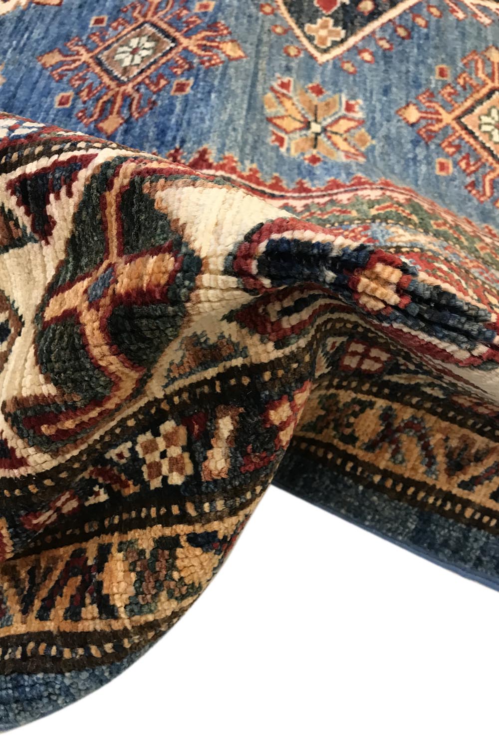 Supreme Kazak Blue Rug 2.44m x 1.70m
