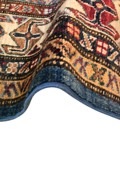 Supreme Kazak Blue Rug 2.44m x 1.70m