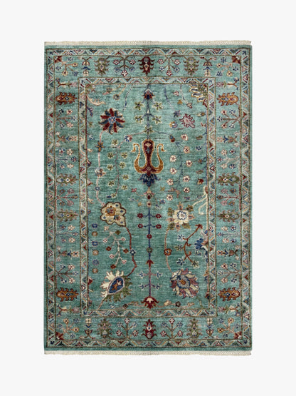 Sultani Green Rug 1.53m x 1.01m