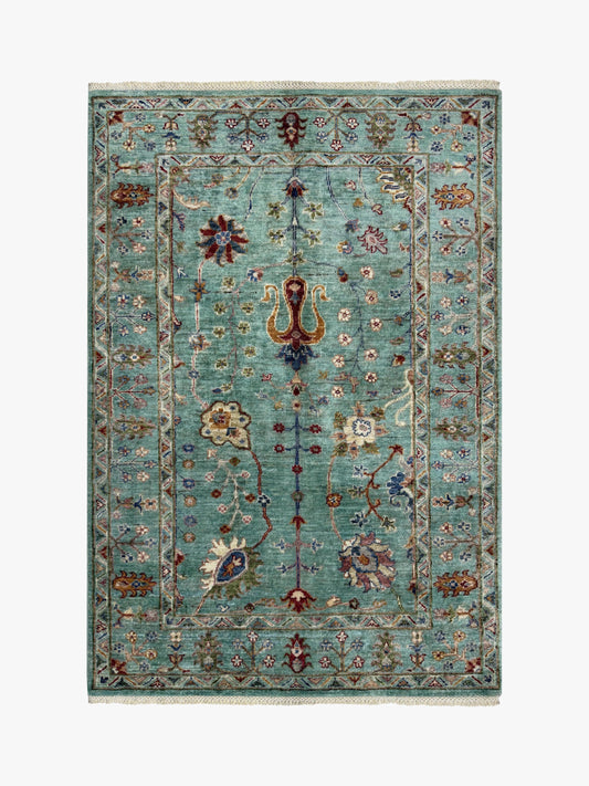 Sultani Green Rug 1.53m x 1.01m