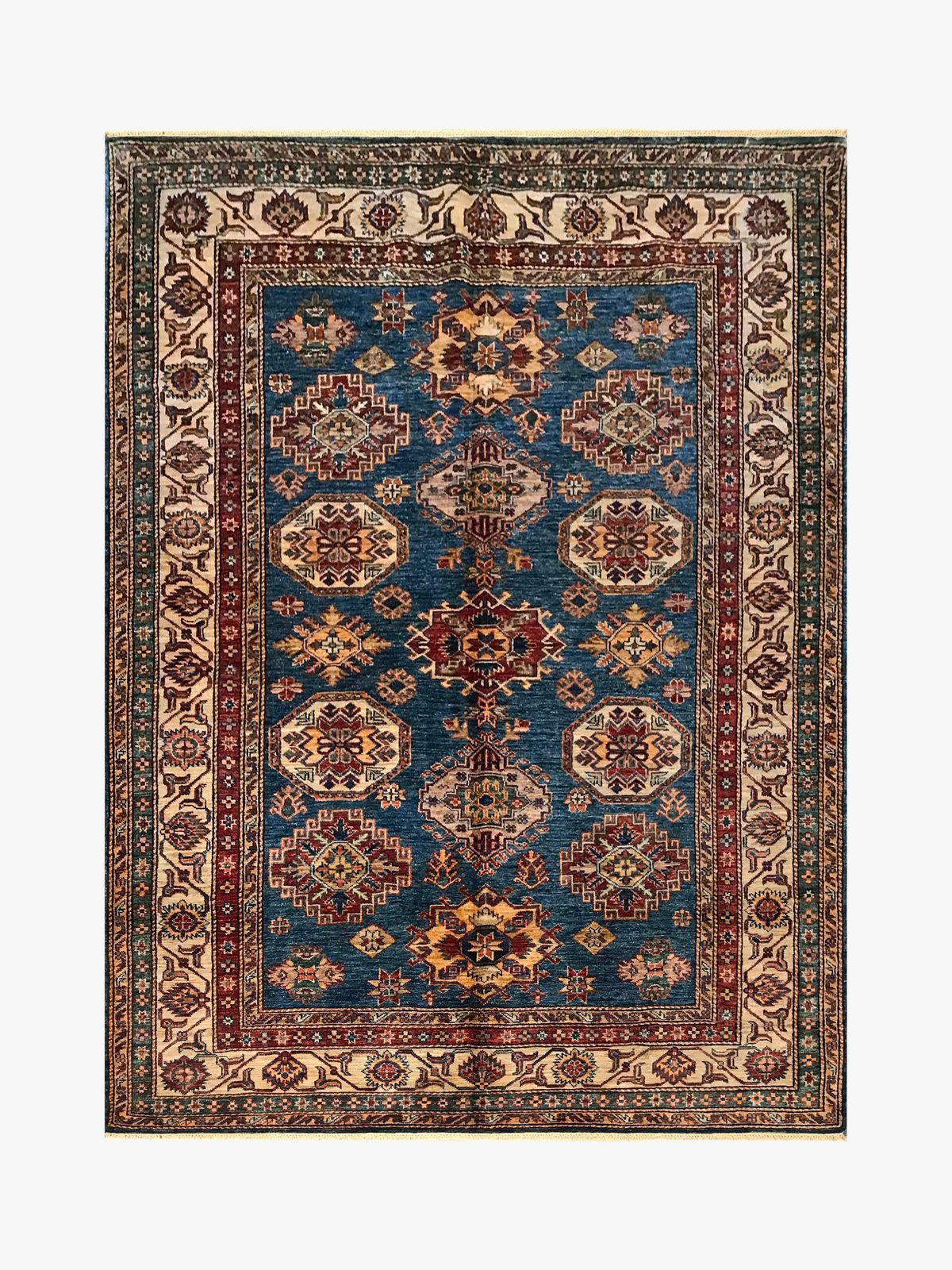 Supreme Kazak Blue Rug 2.41m x 1.69m