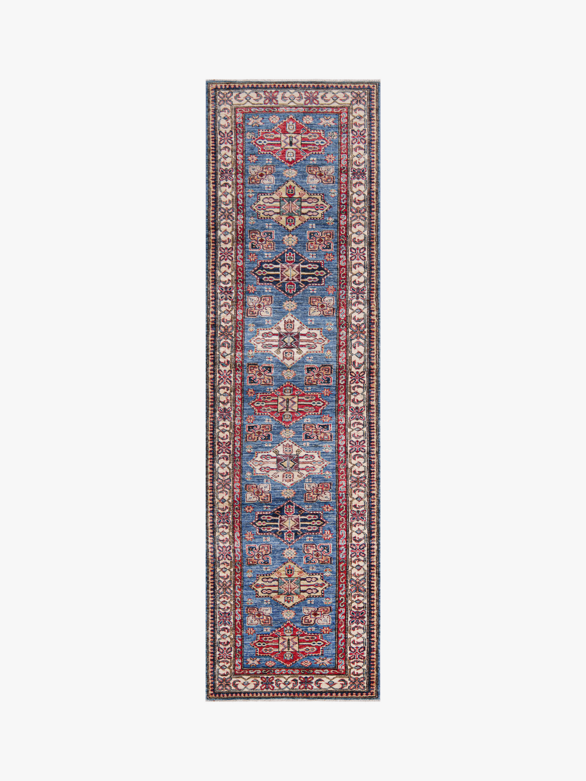 Supreme Kazak Blue Rug 2.95m x 0.80m